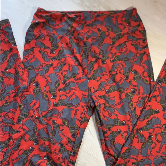 Lularoe🦄NWOT HTF UNICORN OS Egyptian cat leggings - Picture 2 of 5